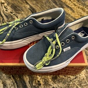 Van’s stacked shoes size 7 Blue Suede.